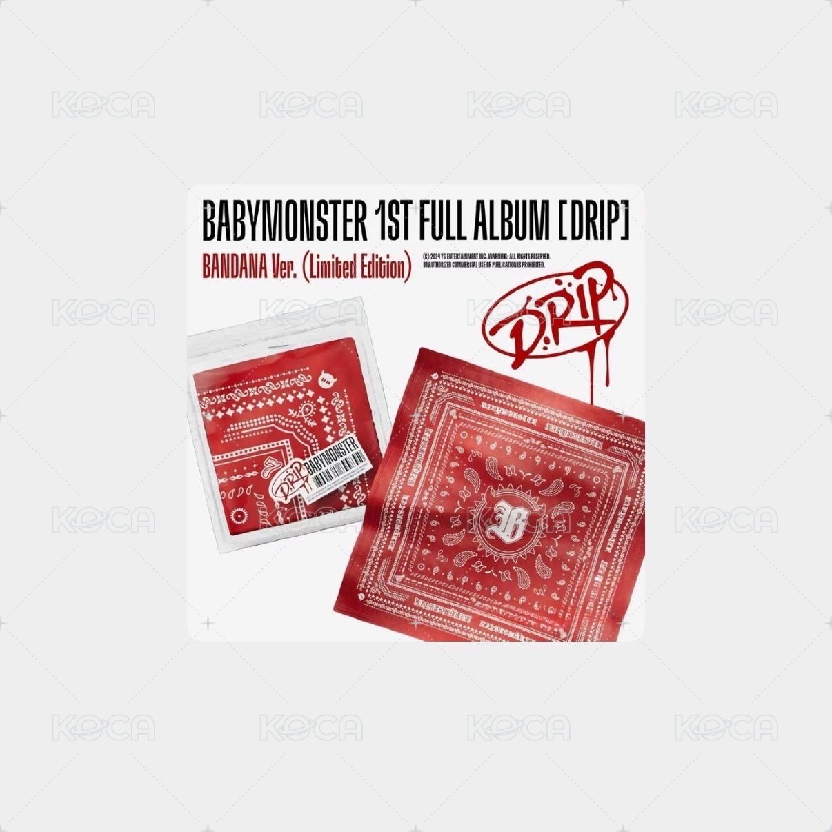 DRIP正規一輯 限量BANDANA版 