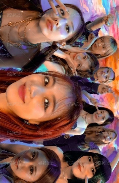 Eyes Wide Open 專輯卡 團卡 正面