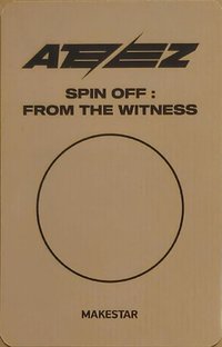 HONGJOONGSPIN OFF : FROM THE WITNESS小卡】ATEEZ SPIN OFF: FROM THE