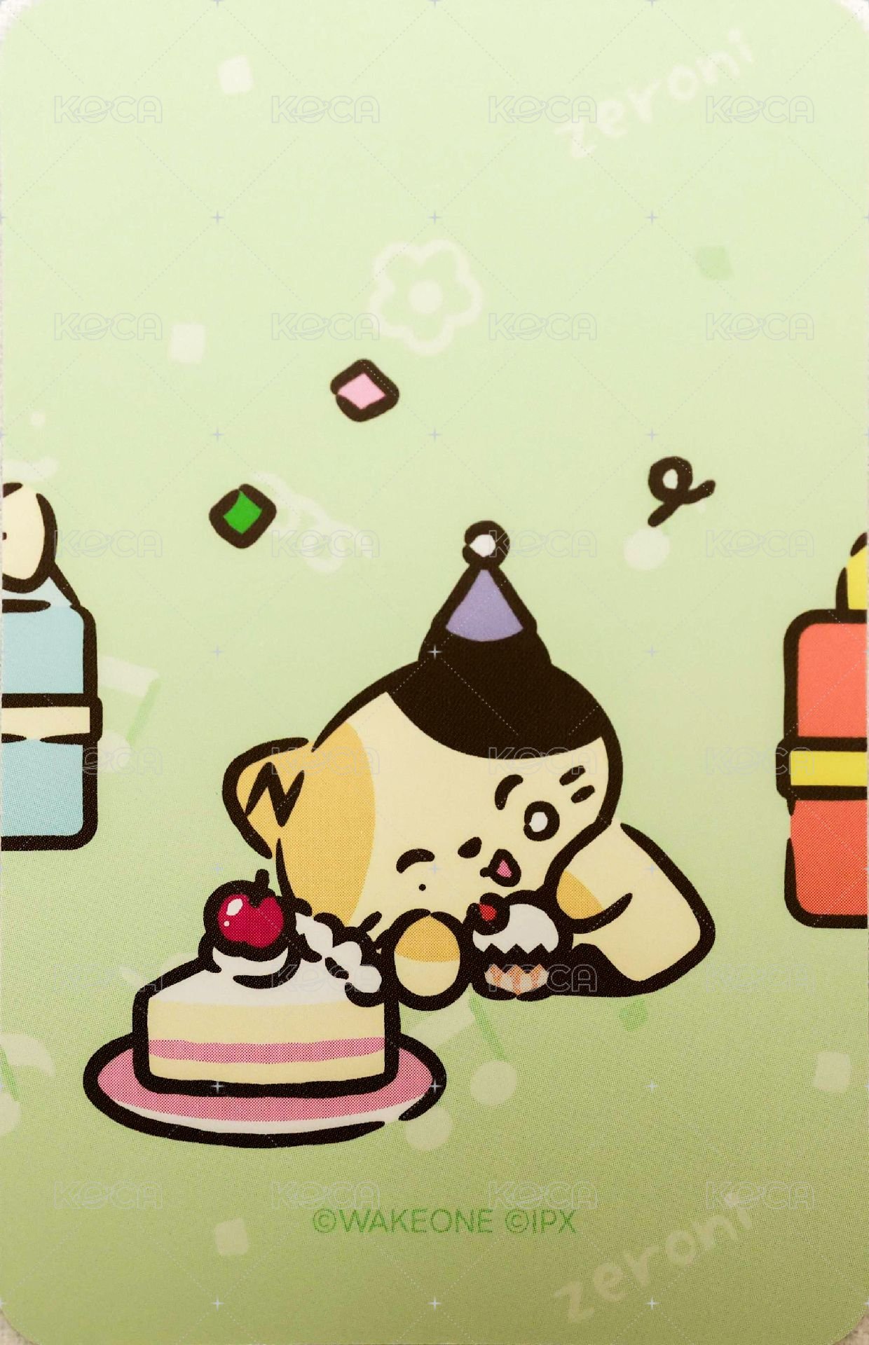 zeroni HOME PARTY  滿額卡  背面