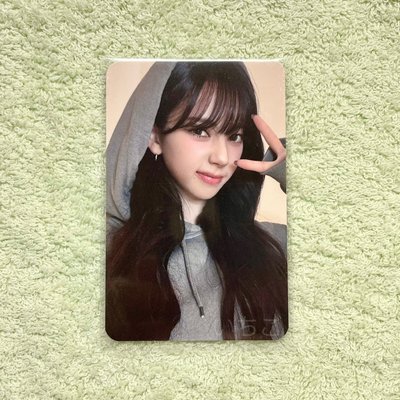 Karina💙WHIPLASH 快閃MD 帽T周邊雙面卡