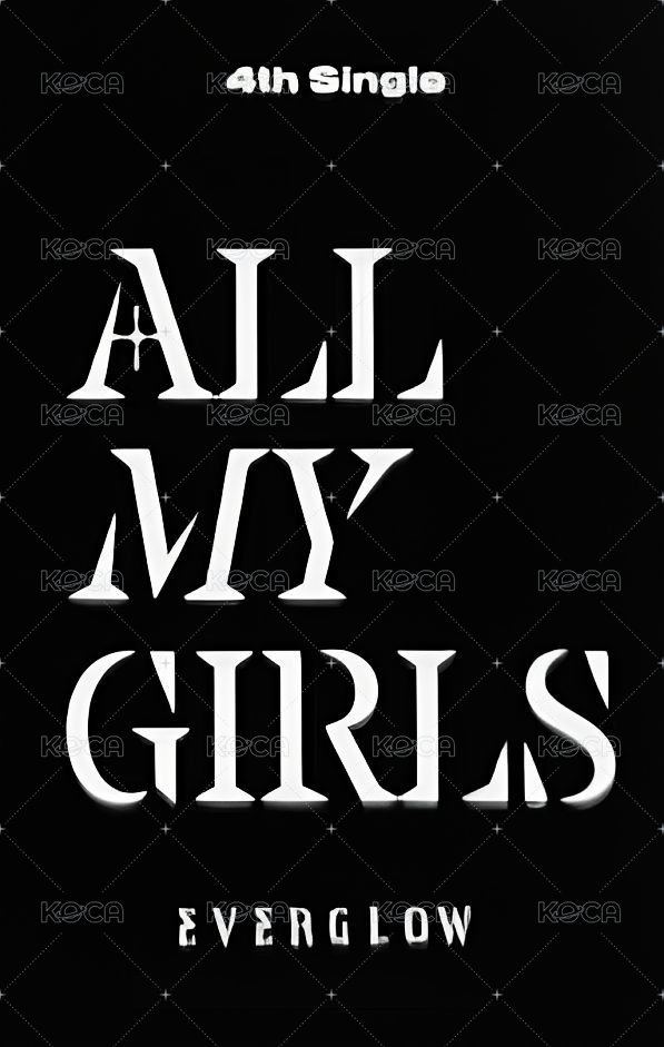 ALL MY GIRLS am 4.0 簽售卡  背面