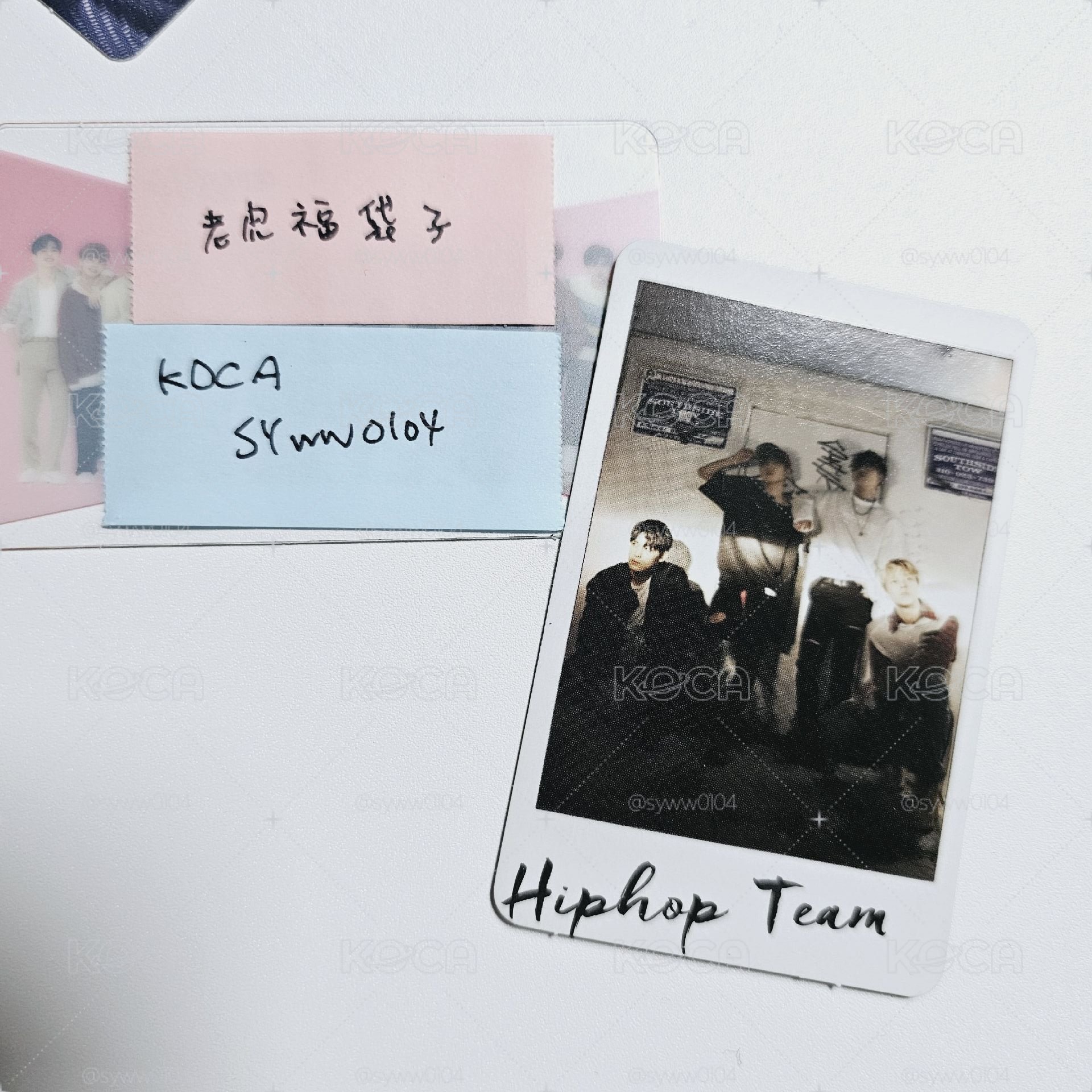 MINI4 專輯卡 |HIPHOP TEAM