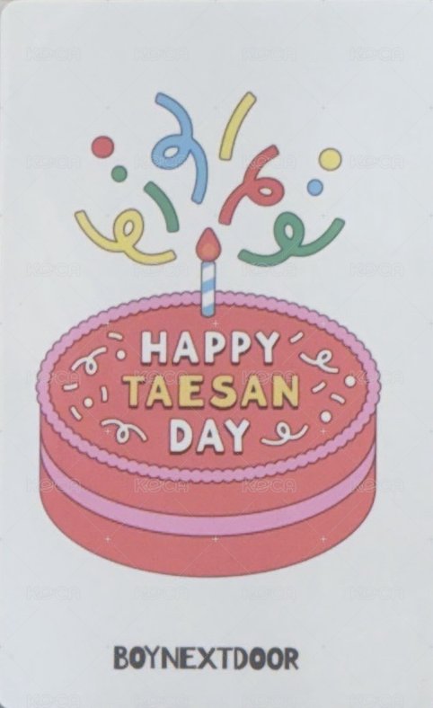 24生日 wvs 周邊卡 4 仰視 背面