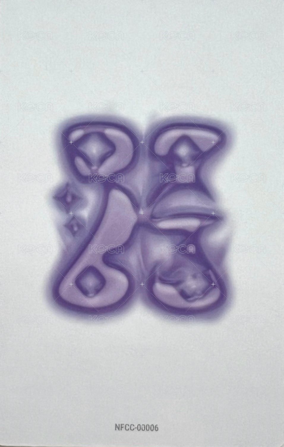 NEW DNA 專輯卡 ver.G 背面