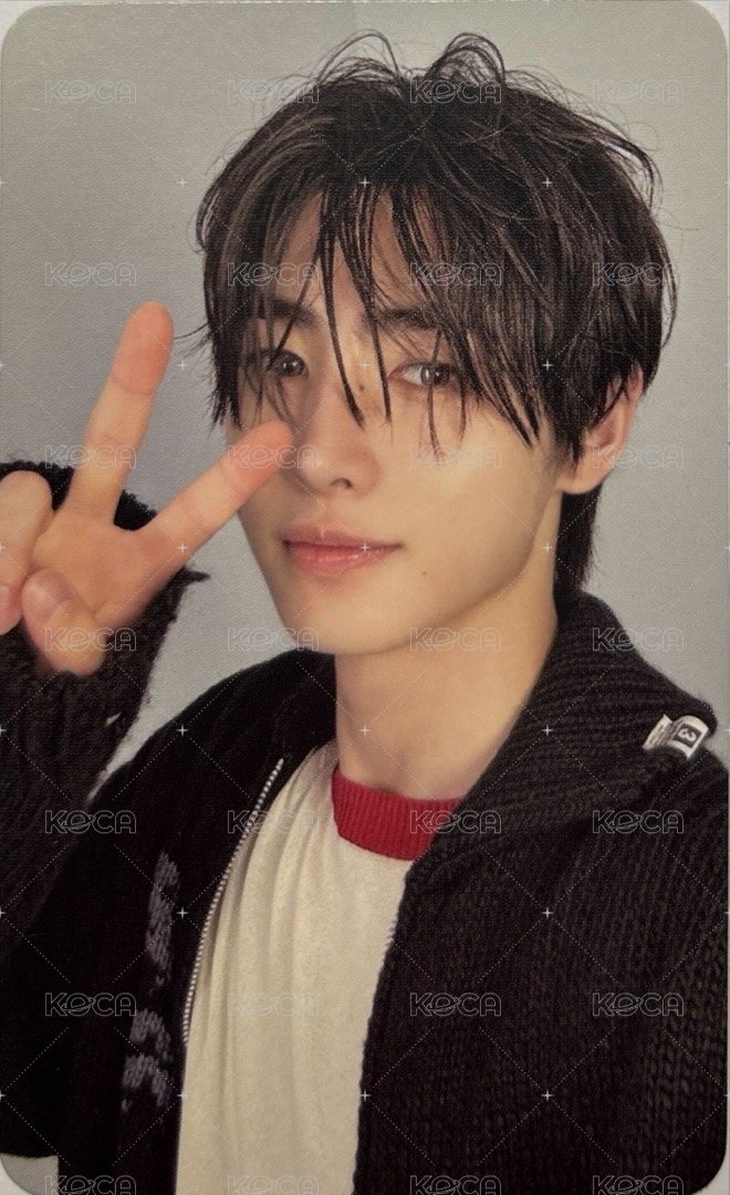 正二後續 專輯卡 正規二後續電子專卡Sunghoon 正面