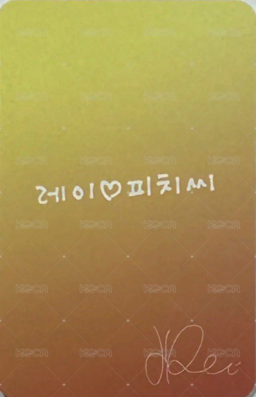 PeachC 代言卡 4.0 背面