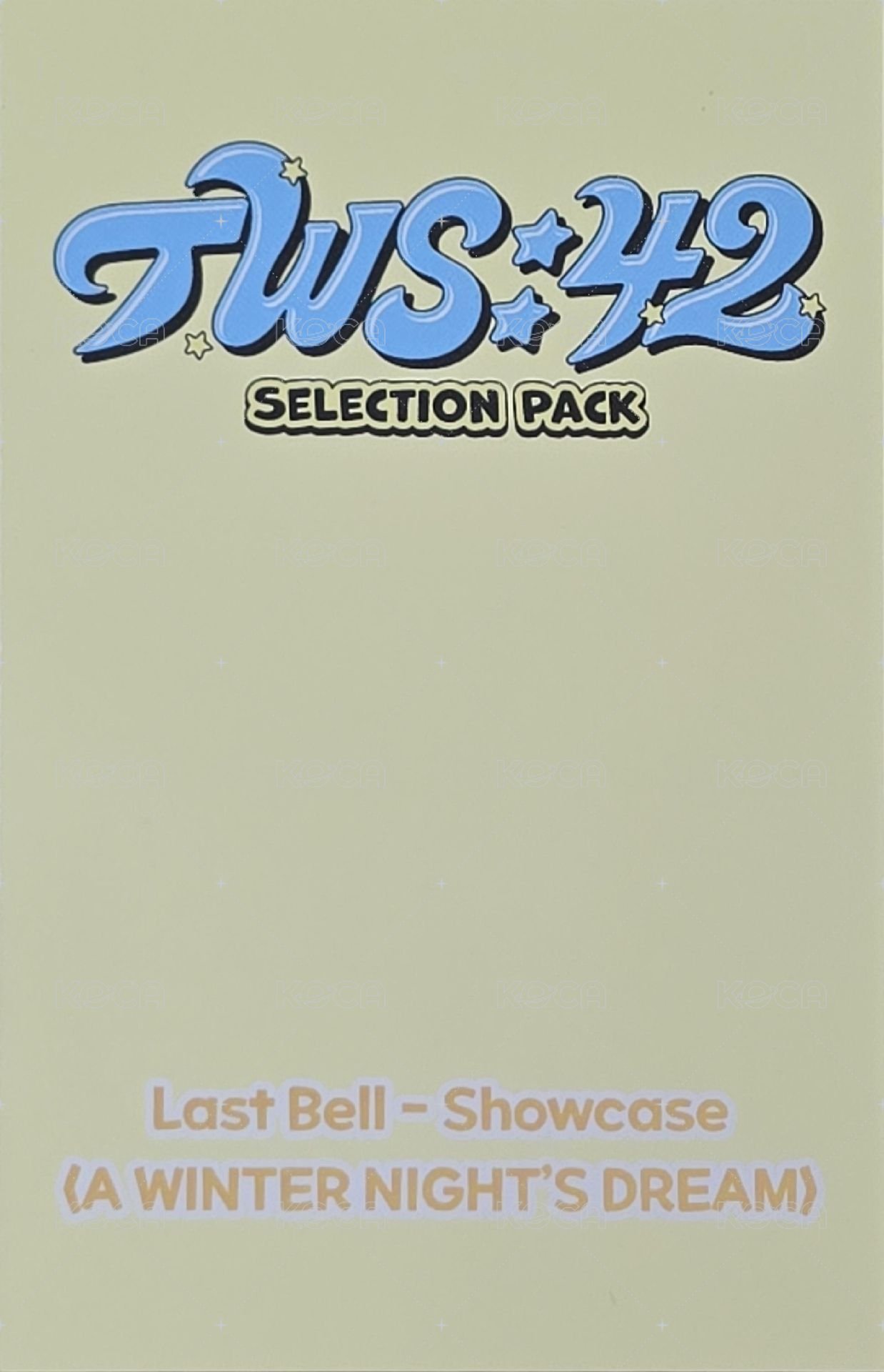 TWS:42 Selection Pack wvs 周邊卡  背面