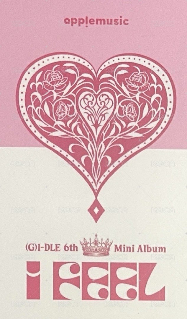 I feel am 線下 特典卡 嘟嘴娟 背面