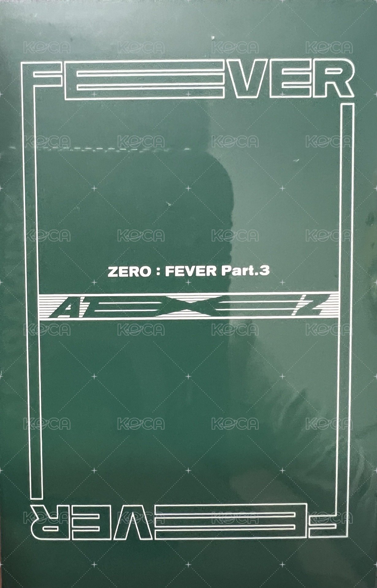 FEVER再版專 專輯卡  背面