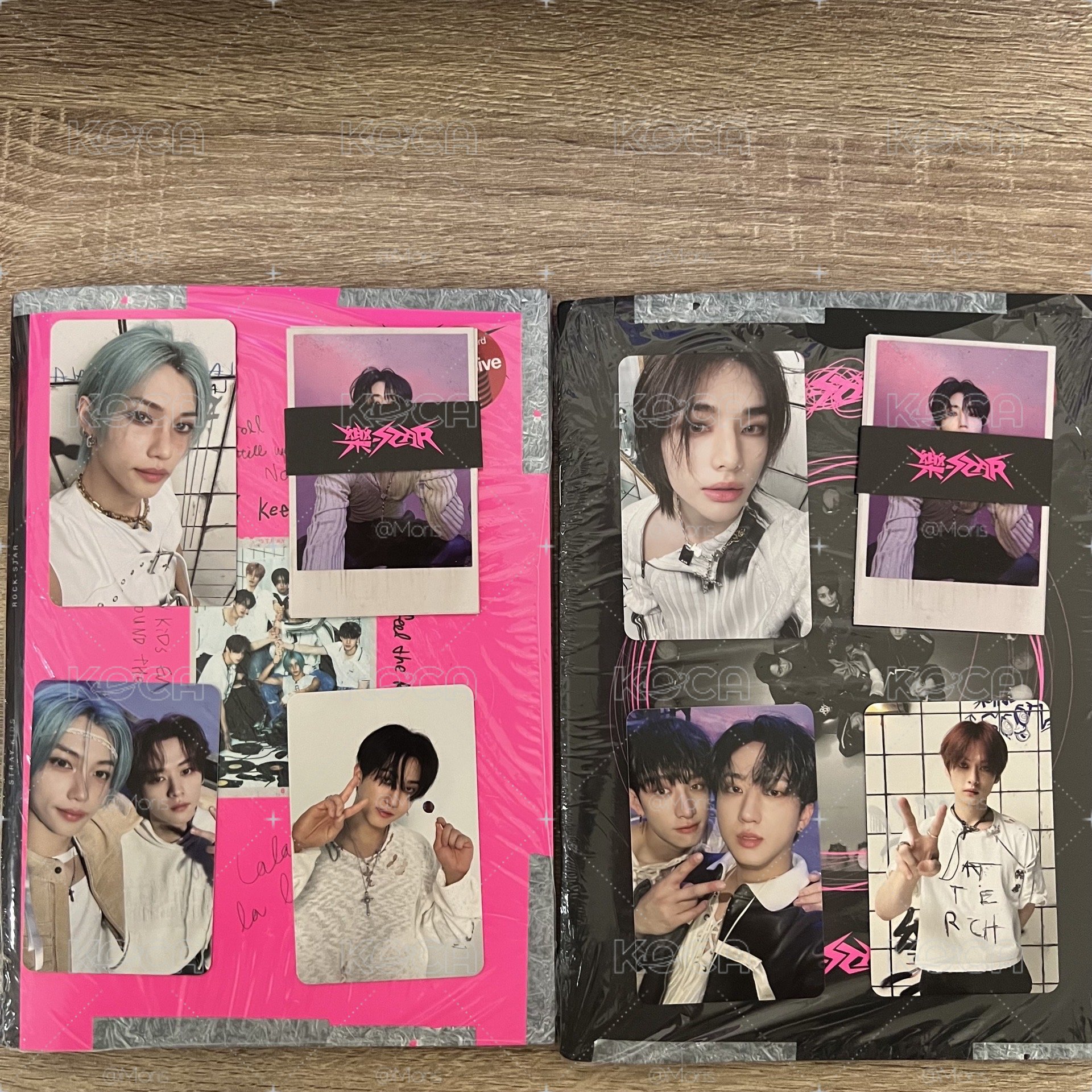 Stray kids 樂Star 美通 Target 特典 小卡 已拆 全專 旻 彬