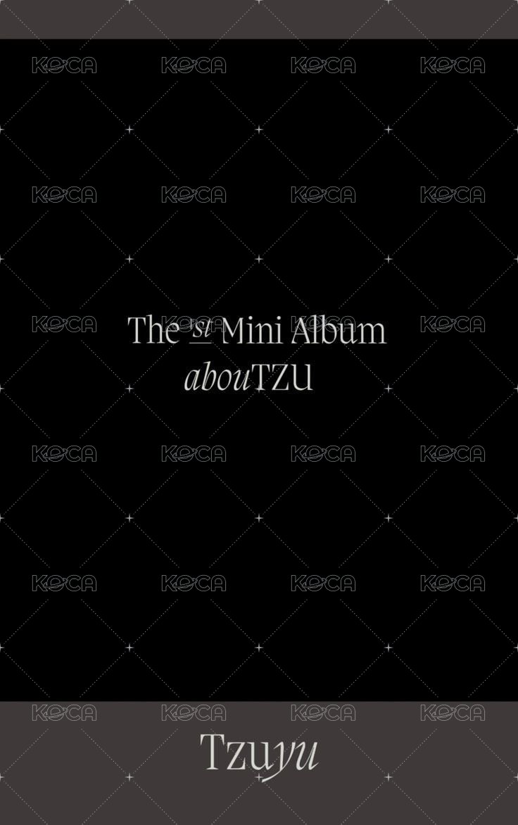 aboutTzu  jyp Nemo 特典卡  背面