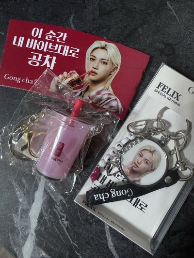 李龍馥 Felix 韓國貢茶聯名吊飾