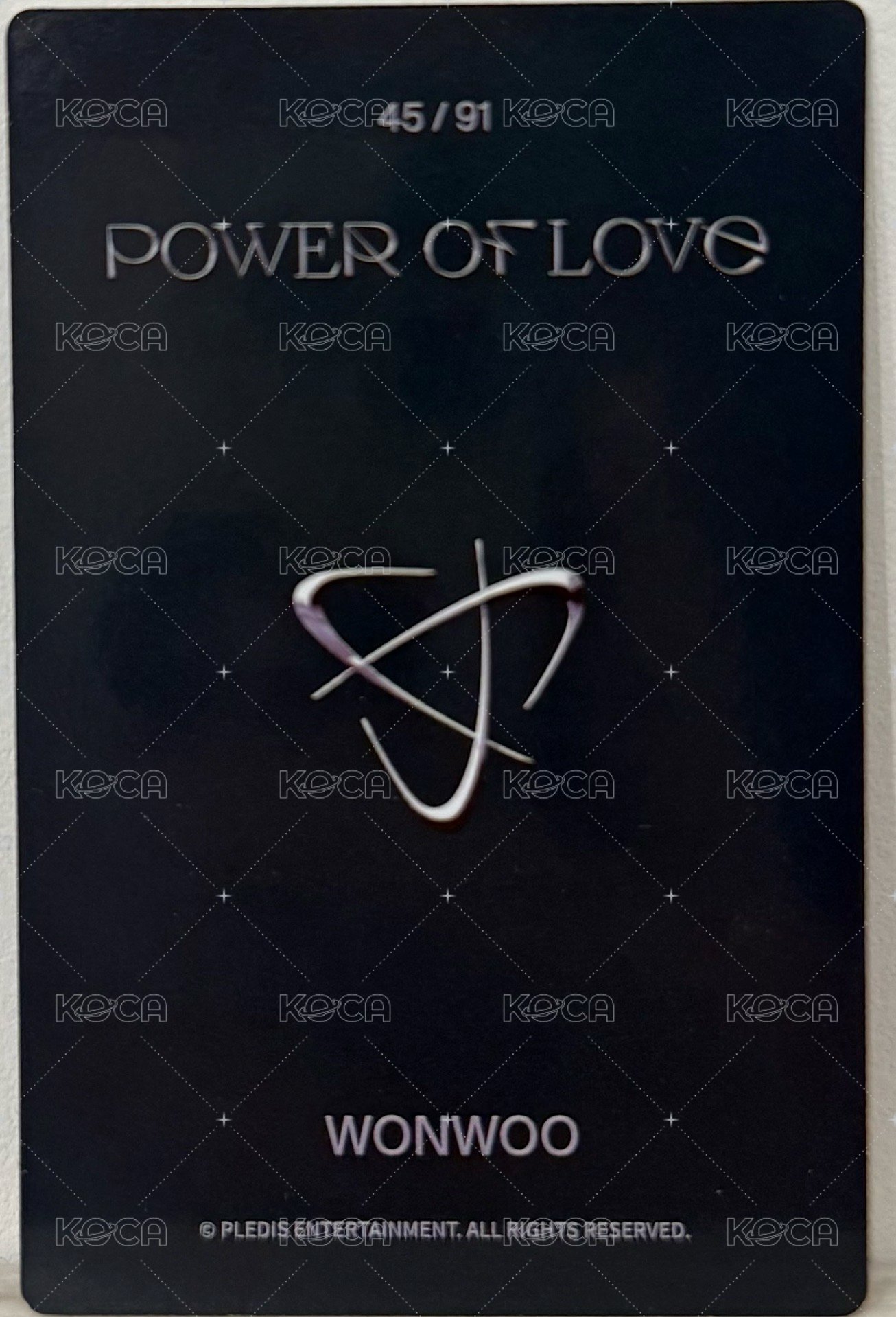 POL 隨機卡  背面