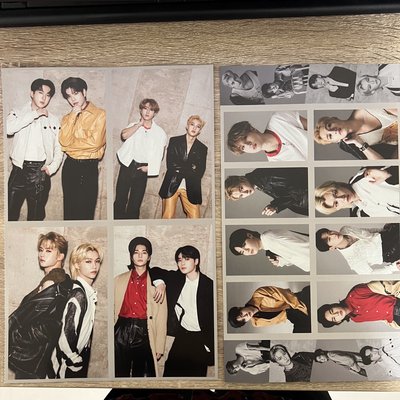 Stray kids 日本 anan 雜誌 附錄 雙面 小卡 雙人卡 2021/10