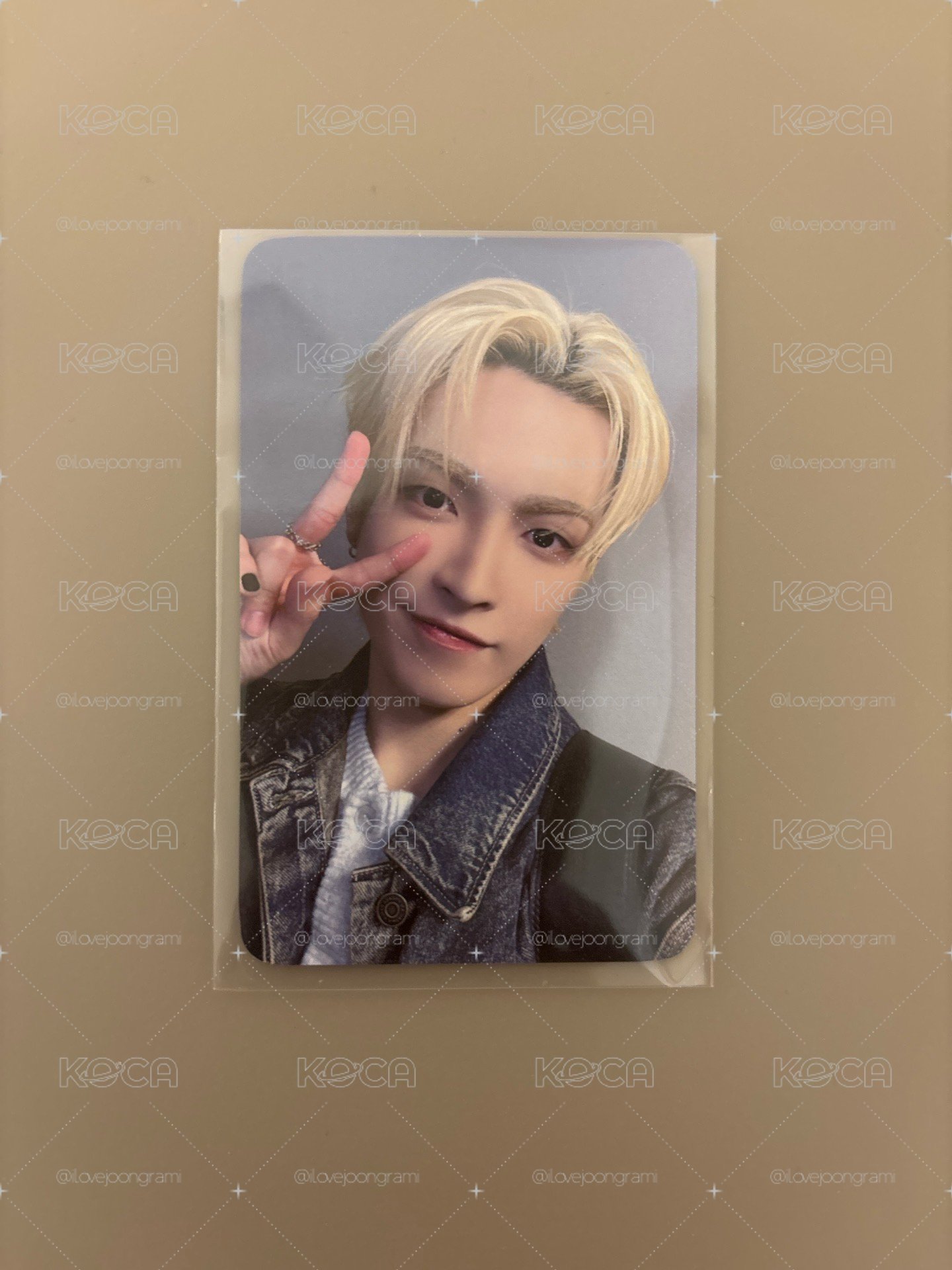 Ateez 弘中 首爾場粽卡