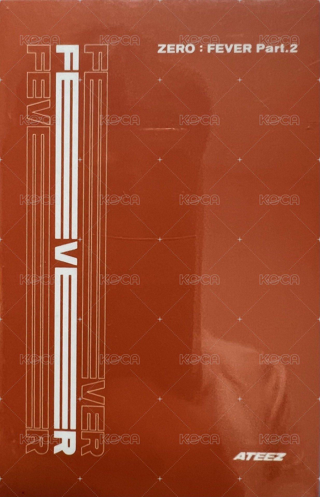 ZERO : FEVER PLATFORM ver. 專輯卡  背面