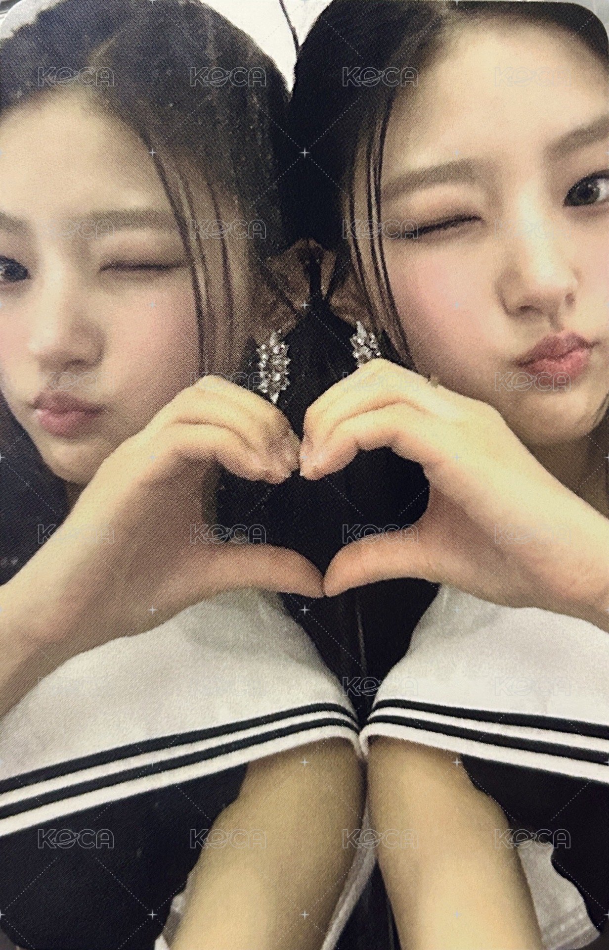 Lose Yourself ny 簽售卡 對鏡比心 ver. 正面