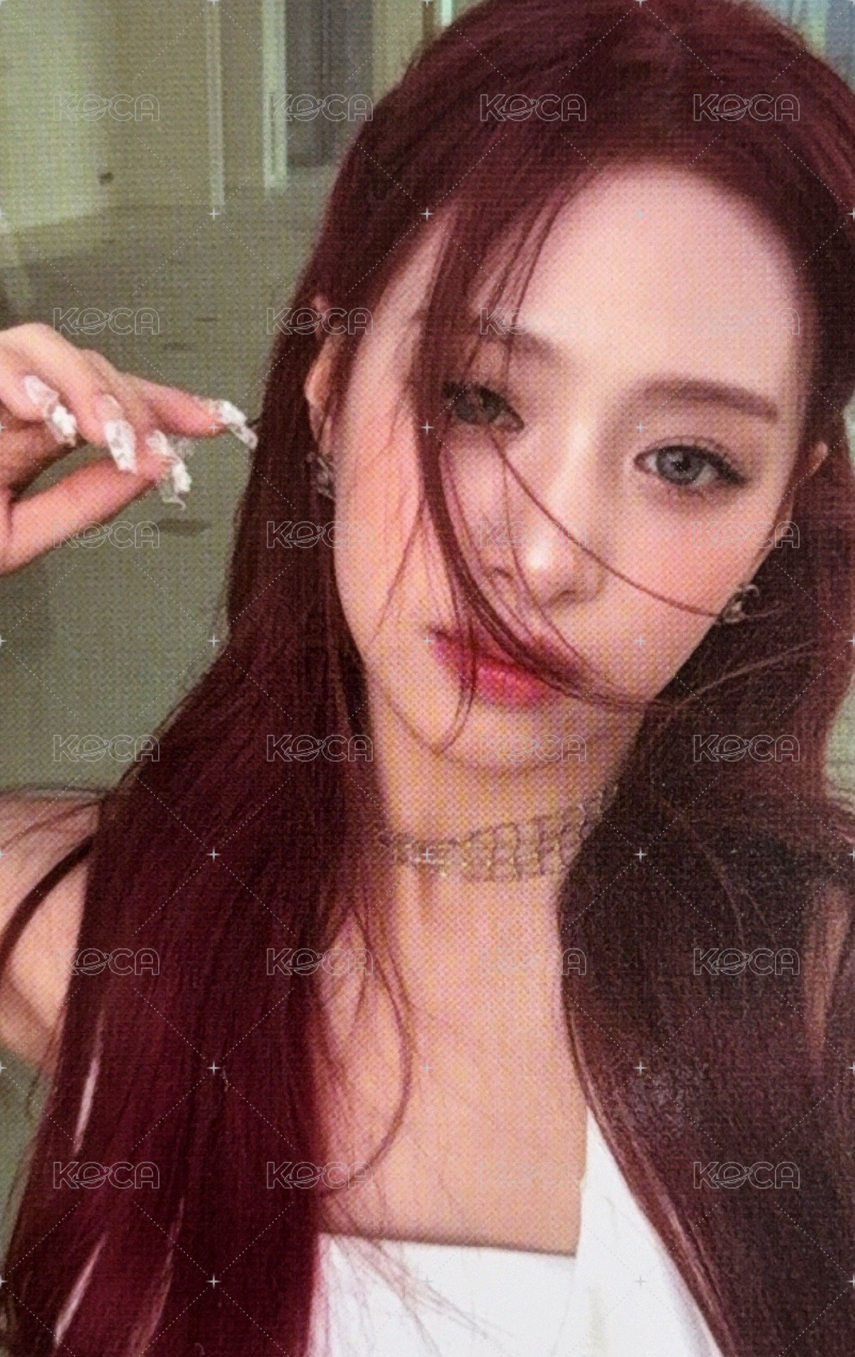 一週年寫真書 wvs 特典卡 一週年寫真 Ahyeon ver.B 正面