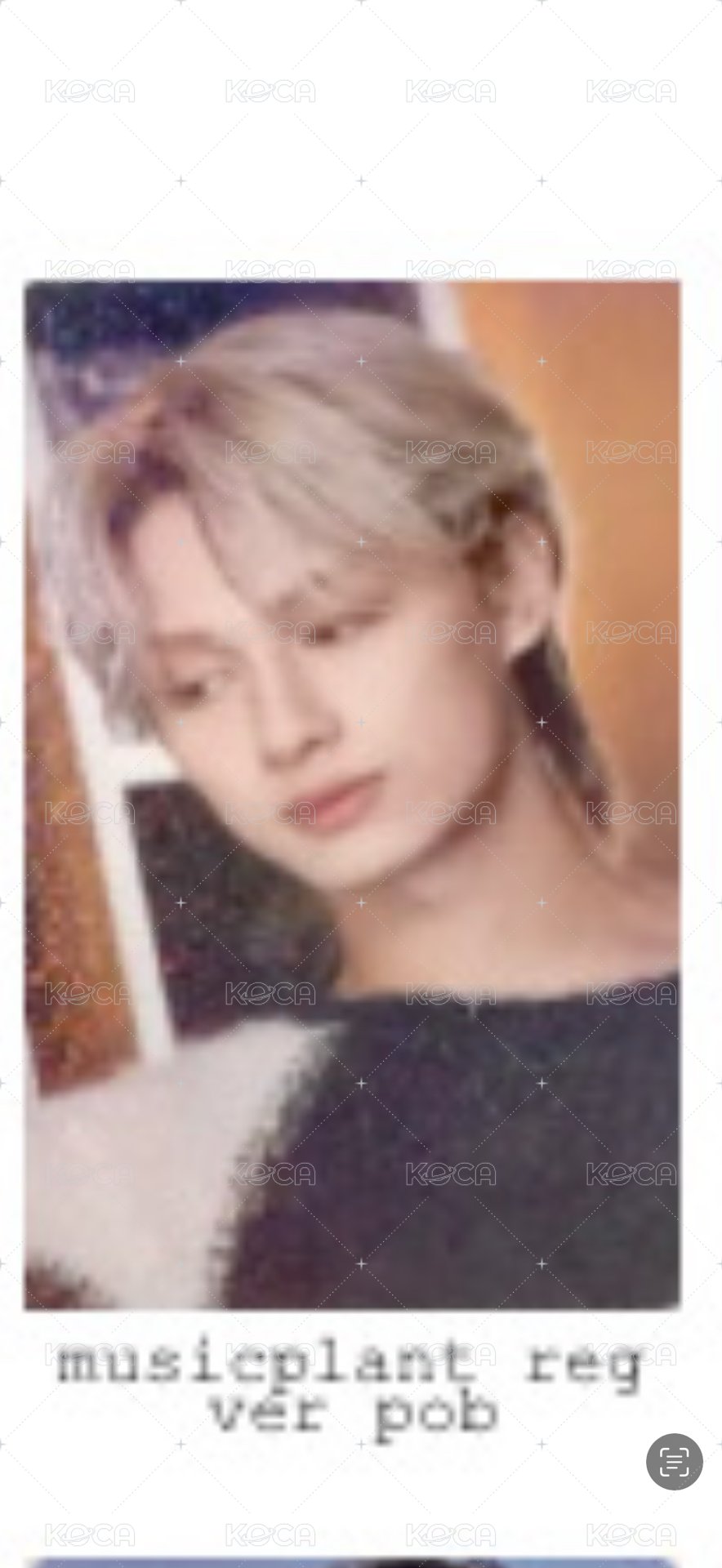 MINI10 mp 特典卡  正面