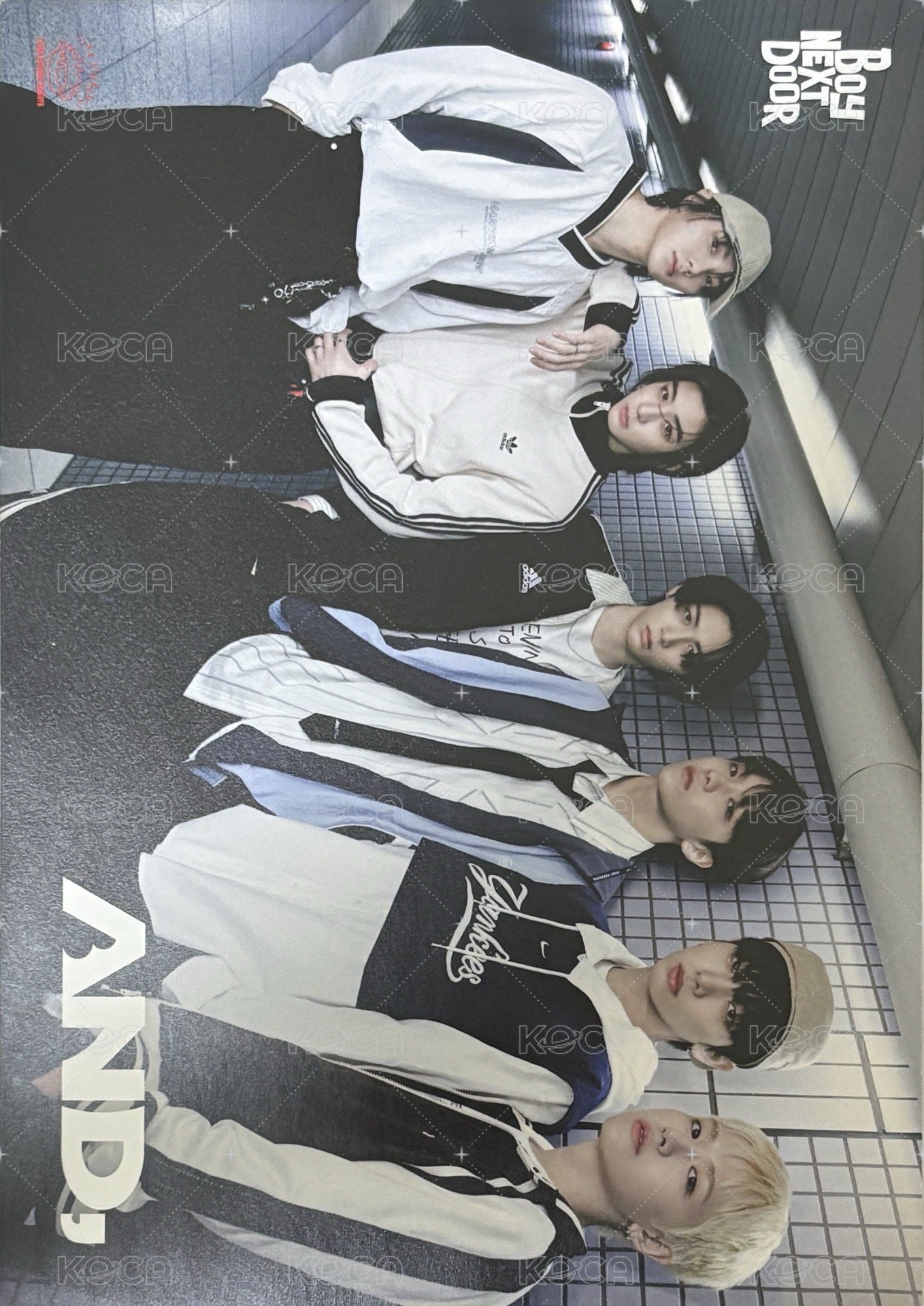 AND, 塔店 A3 海報  背面