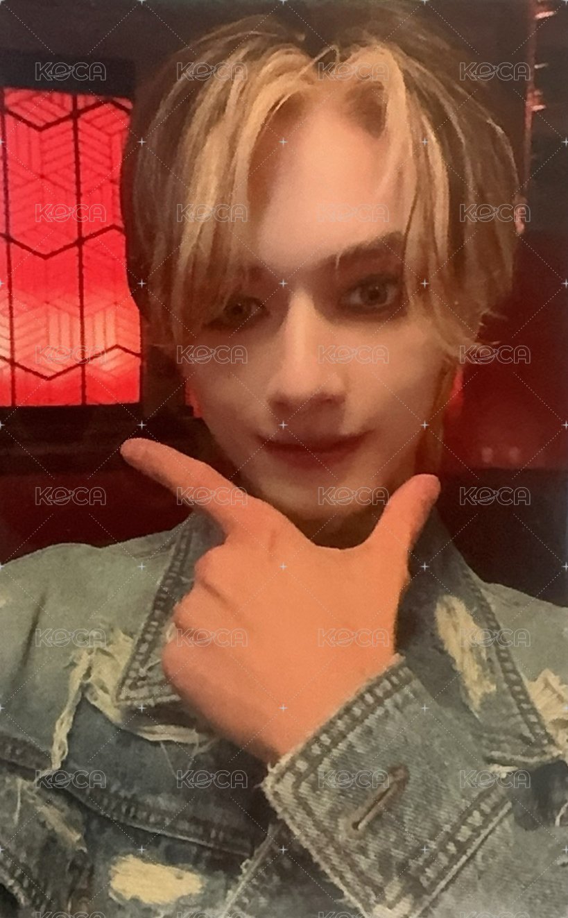 MINI10 wvs 簽售卡  正面