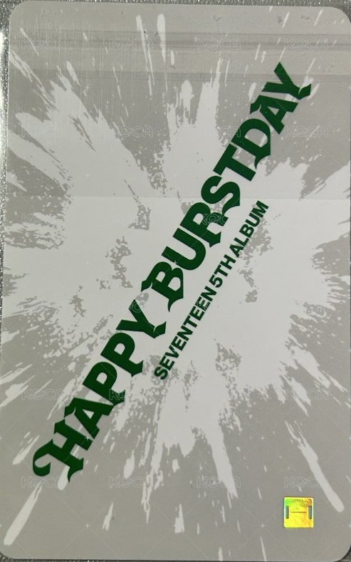 正五 wm 2.0 幸運卡  背面