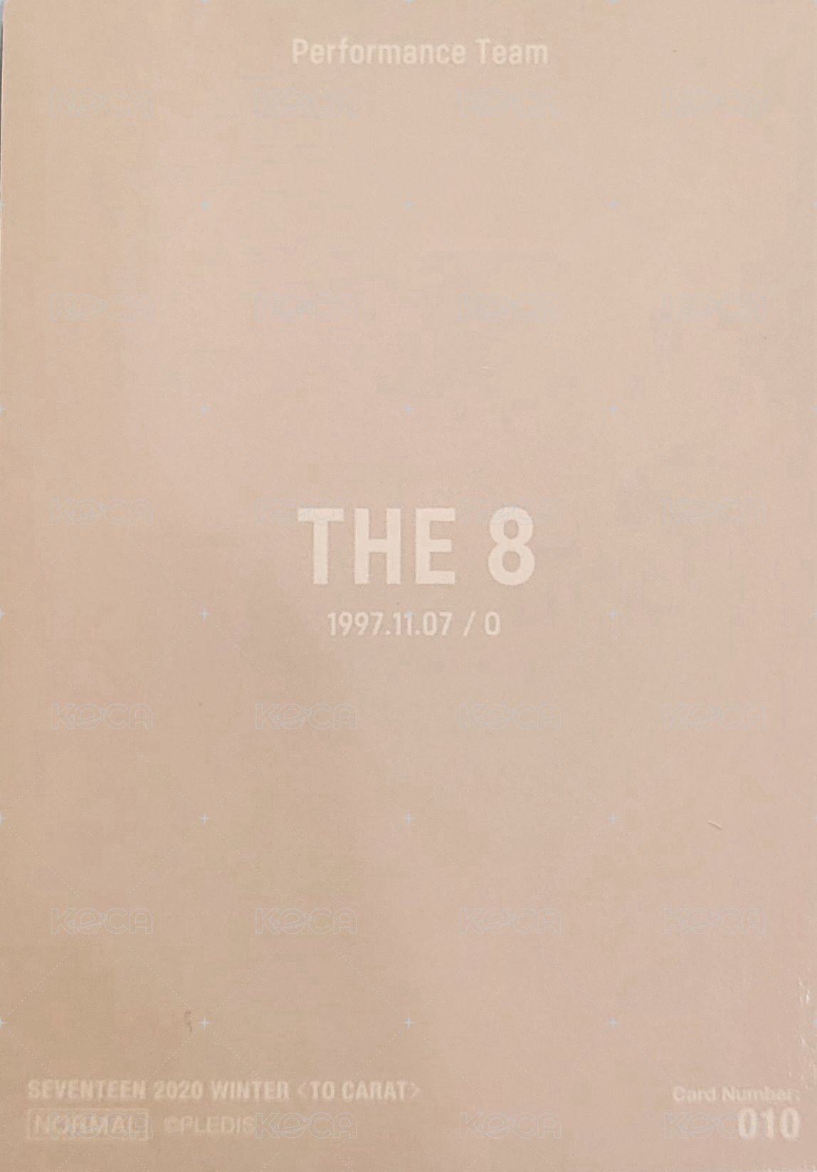 20’ 冬周 隨機卡  背面