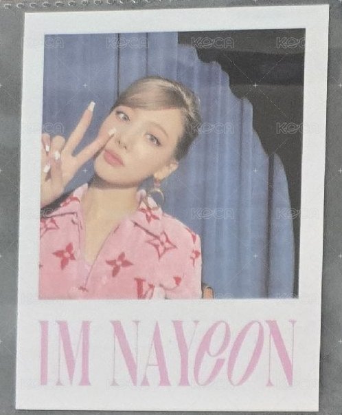 IM NAYEON 專輯卡  正面