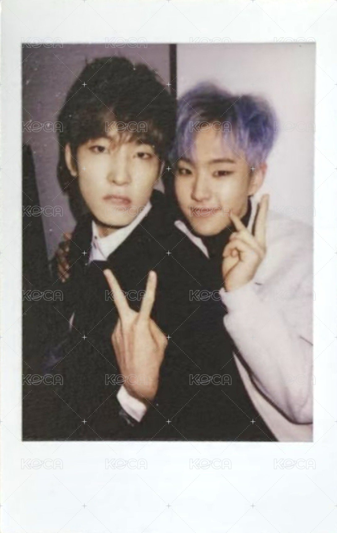 16’BOYS WISH 周邊卡 D ver 閃鑽拍立得鐵盒卡 正面