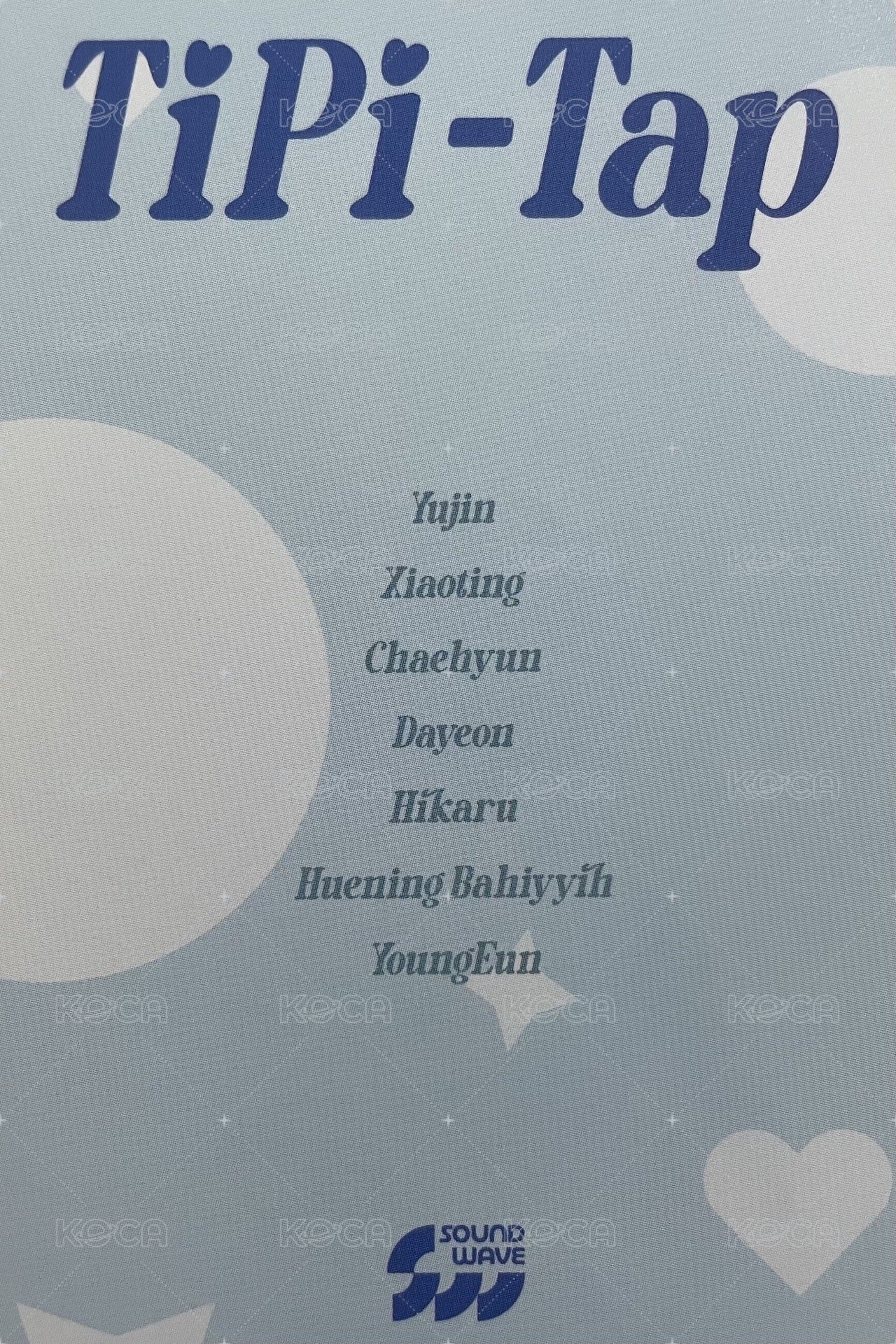 迷六 sw 線上4.0 特典卡 毛帽娟 背面