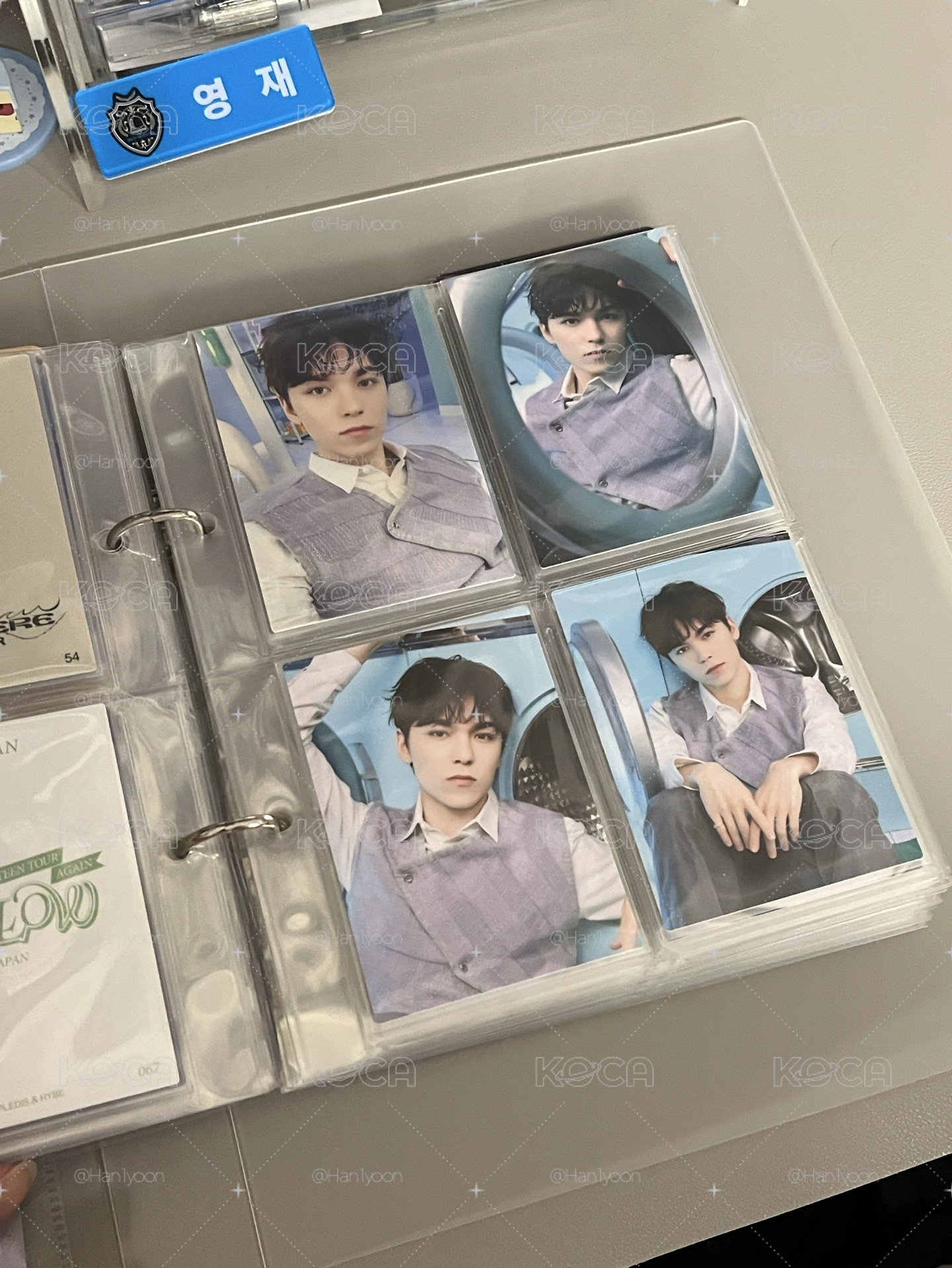 seventeen 日卡尺寸小卡