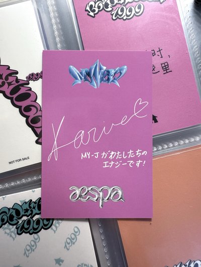 ✴️ My World 華納特典柚 金髮柚 KARINA