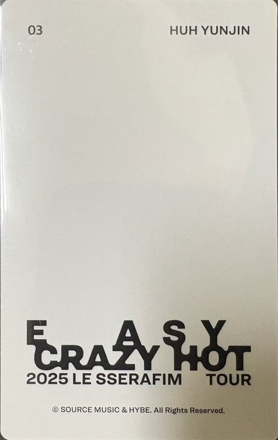 LSF 2025世巡 隨機卡 03 許允真