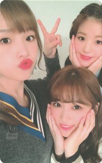 COLOR*IZ 專輯卡 三人卡 椰奈員