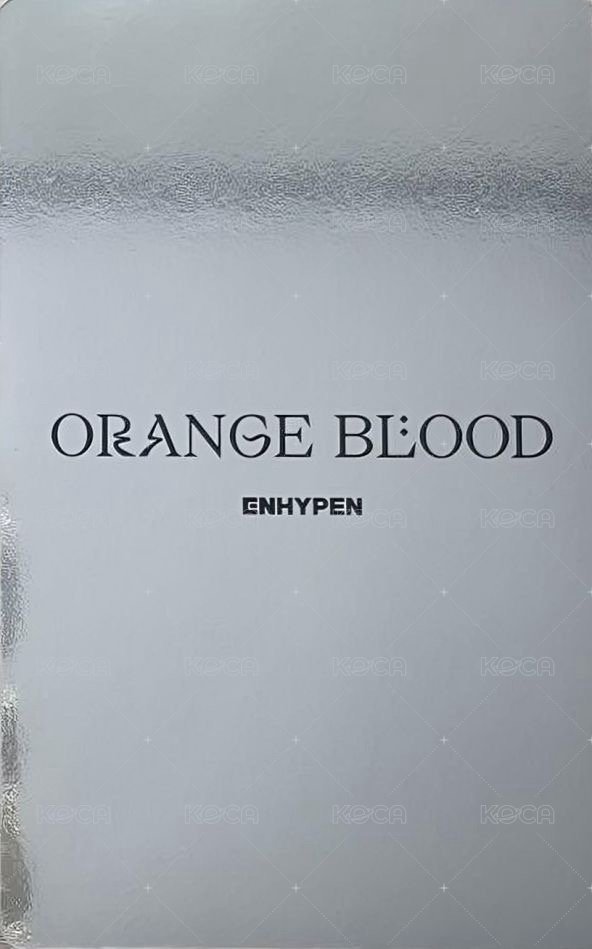 迷五 專輯卡 KALPA ver. 背面