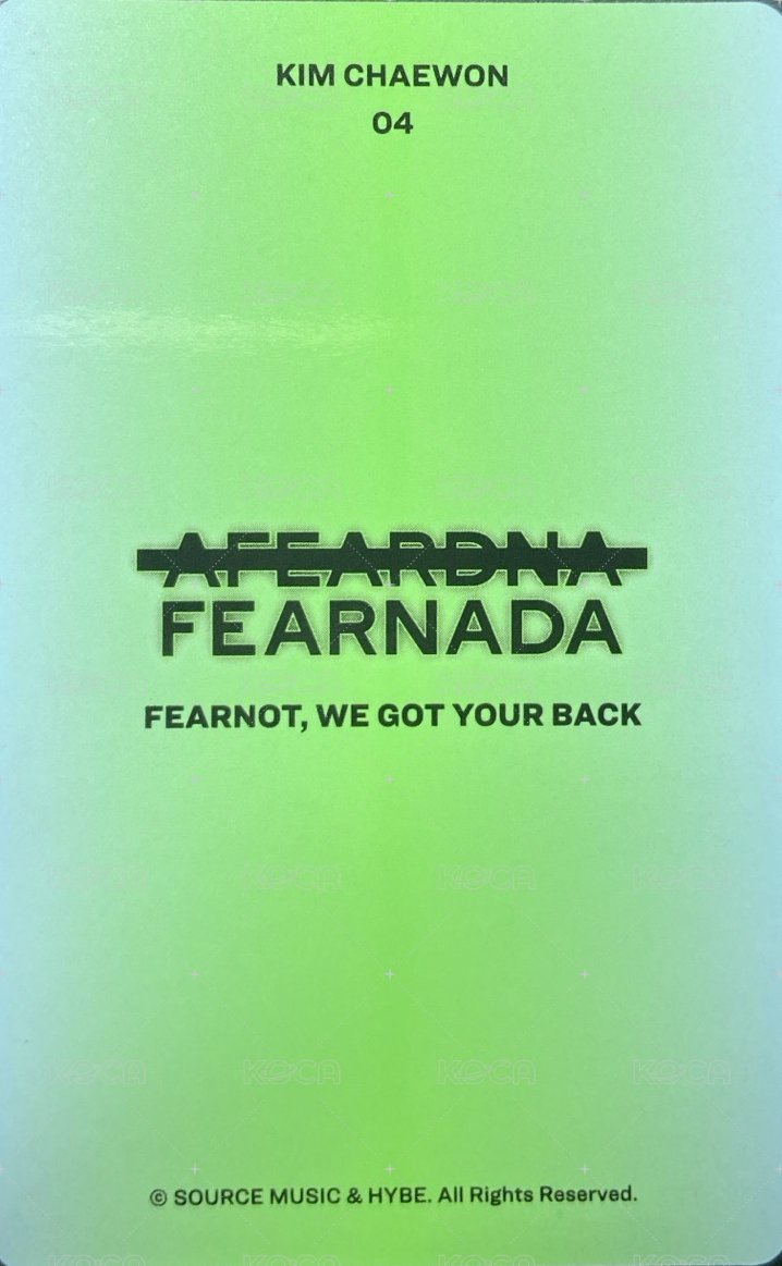 24‘fm 隨機卡  背面