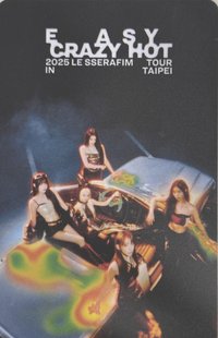 25‘巡迴 入場卡 / 場限卡 台北場紀念卡