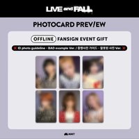 LIVE and FALL mmt2.0線下特典卡ID photo guideline- BAD example VerVer