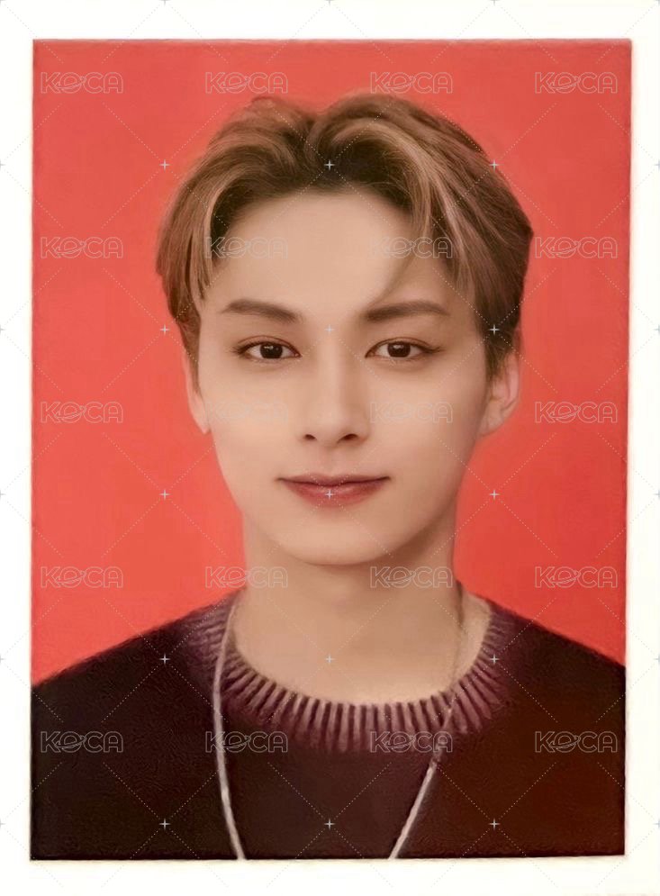 22’年曆 年曆卡 證件照 背面