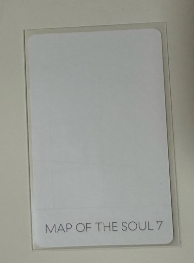 Map of the soul:7專輯 田柾國小卡