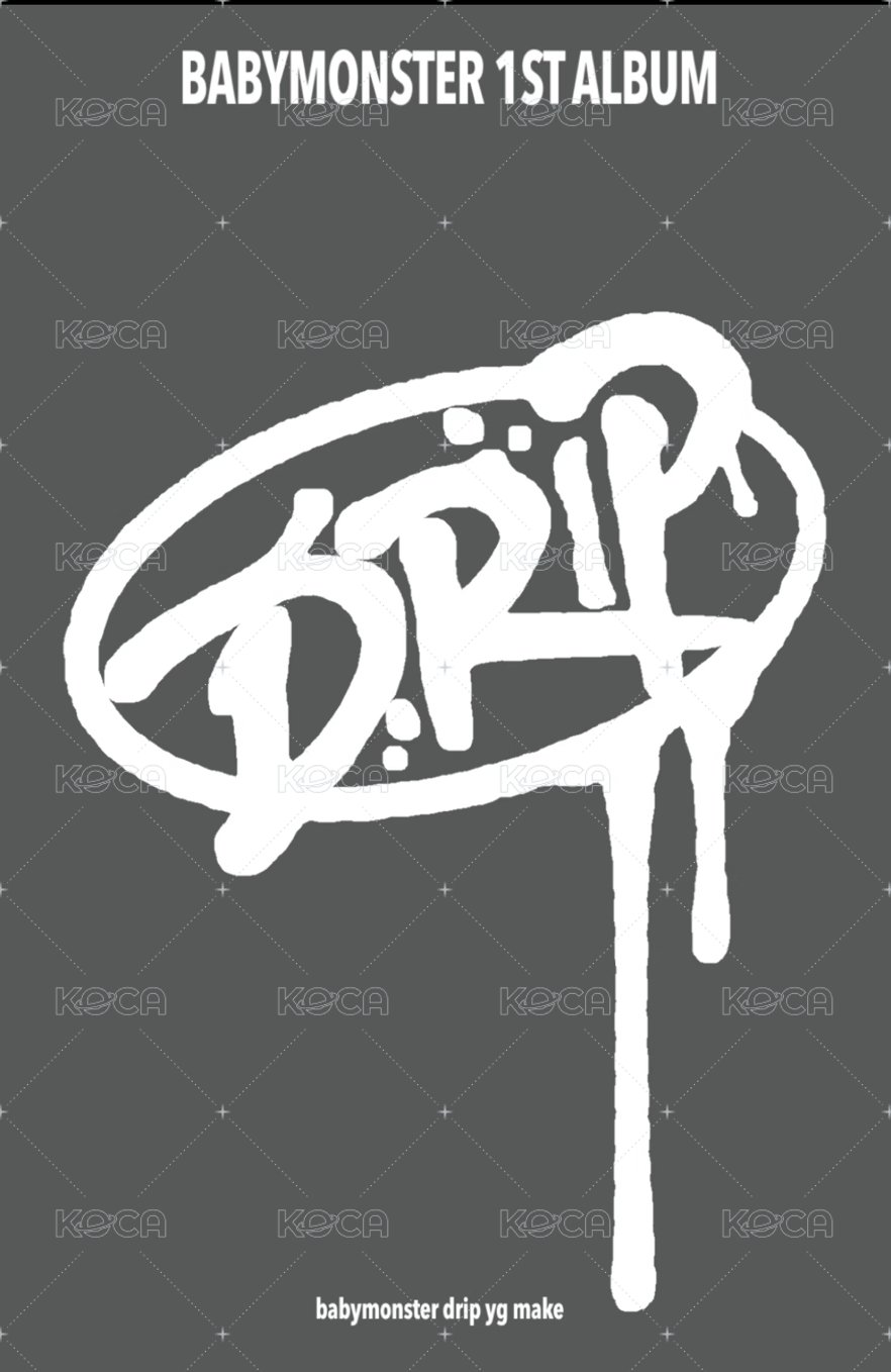 DRIP 專輯卡 BANDANA版專卡 背面