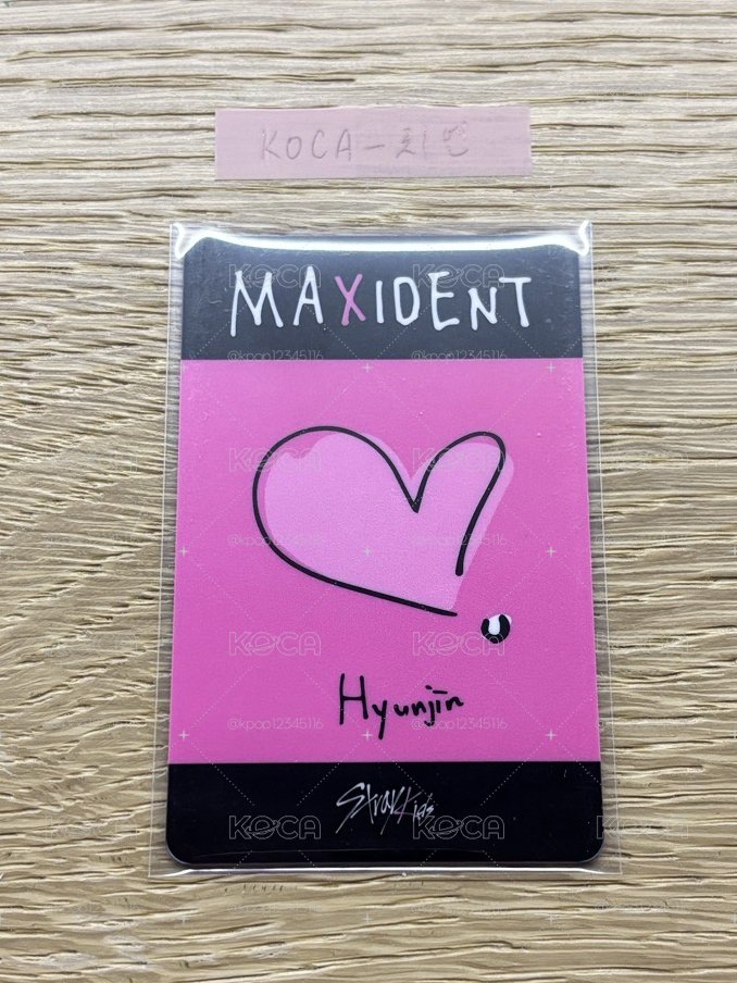 MAXIDENT 手繪卡