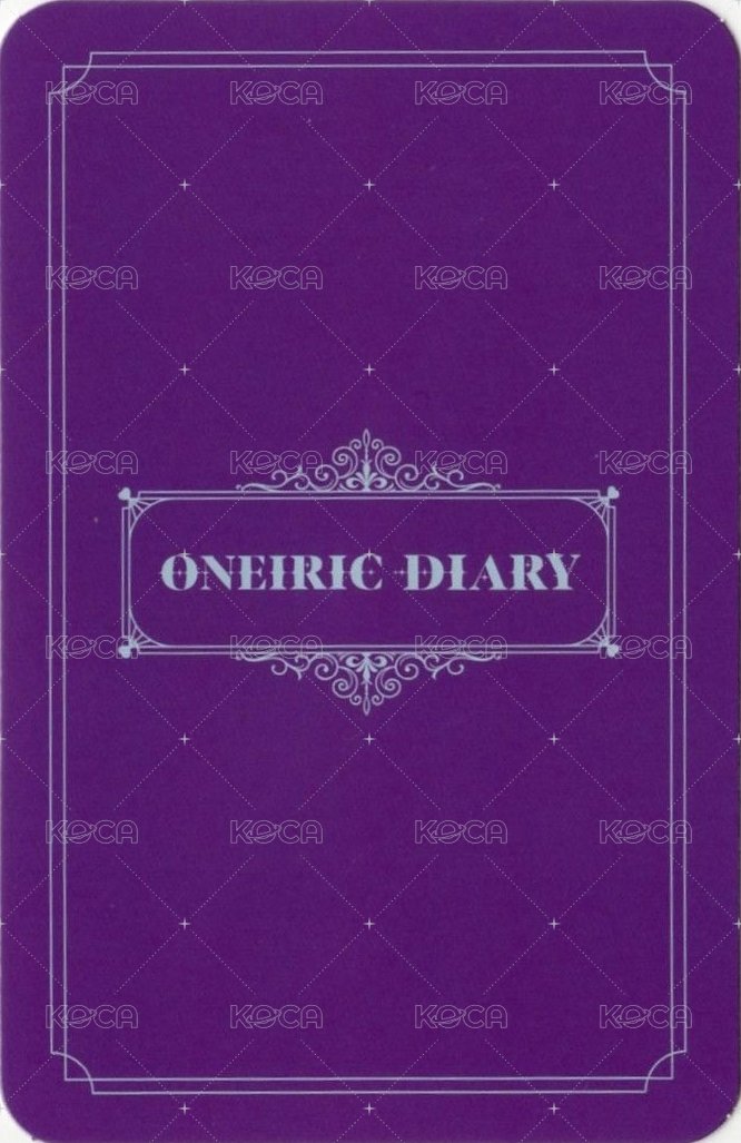 Oneiric Diary 專輯卡 3D版  背面
