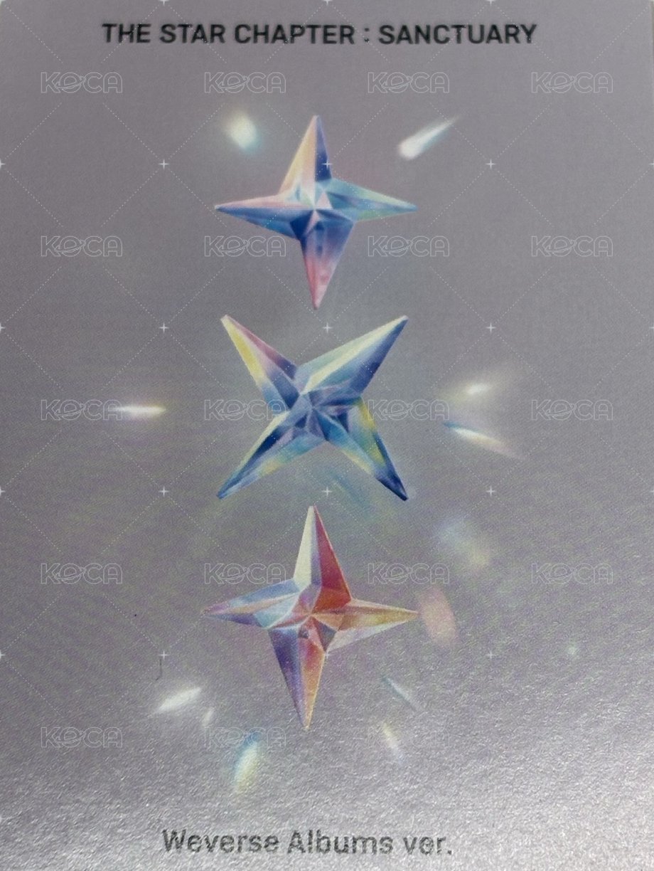 迷七 專輯卡 Weverse A ver. 背面