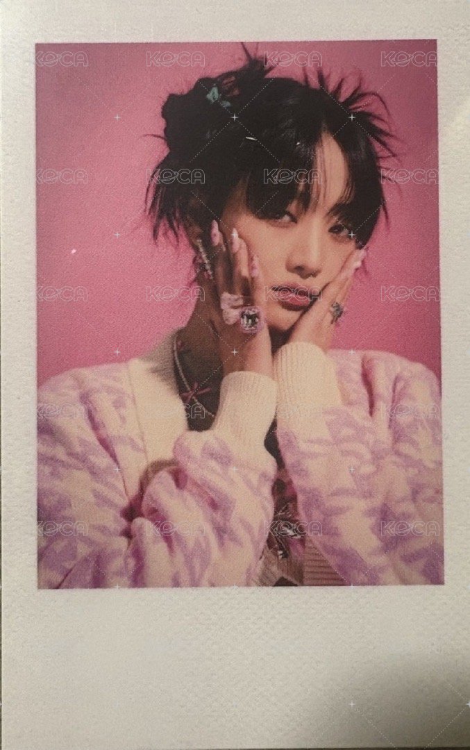 I feel 專輯卡 QUEENver 拍立得-妮 正面