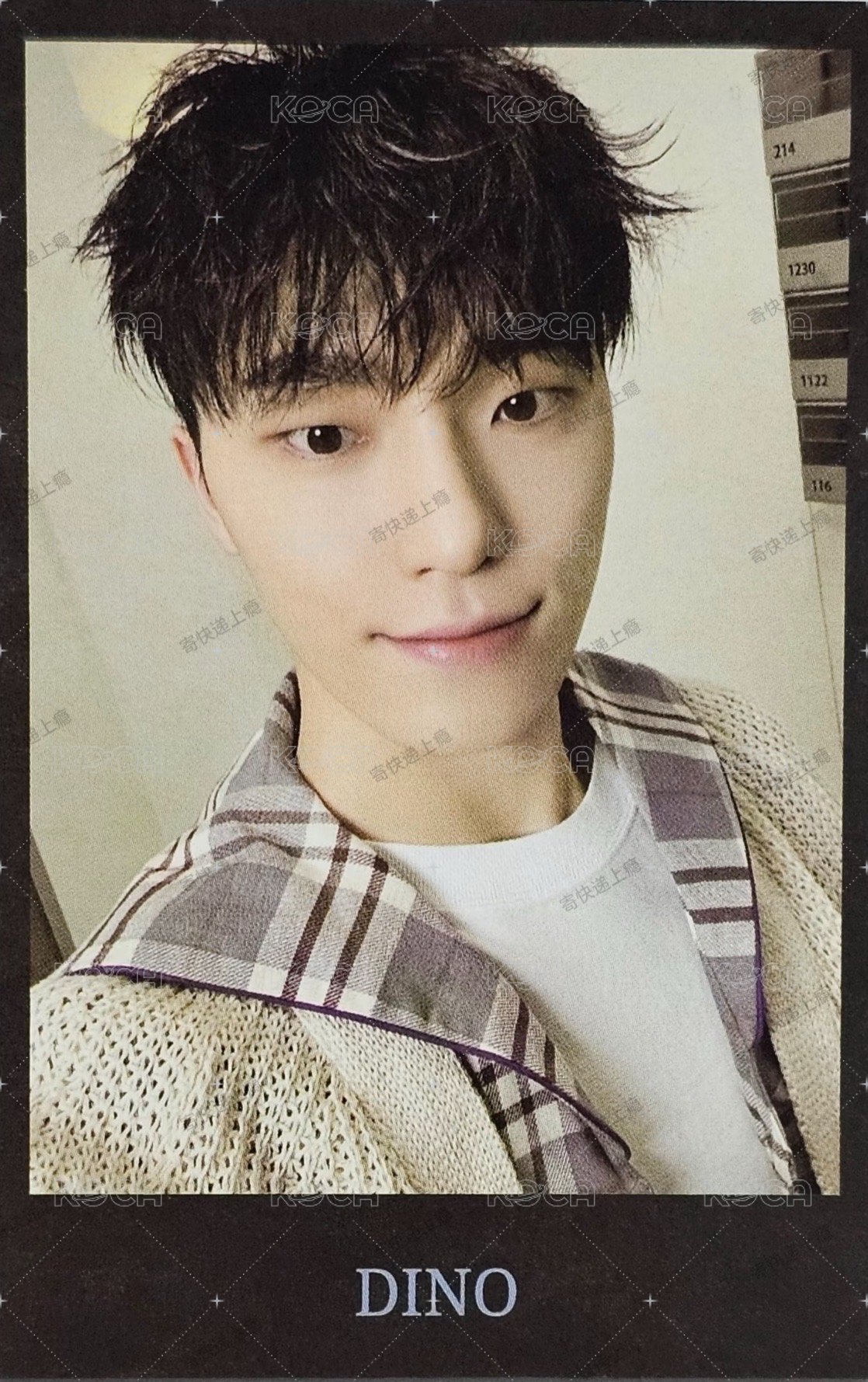 24’克拉島 周邊卡 黑版拍立得 正面