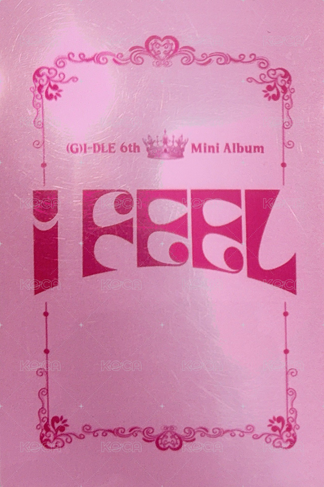 I feel kms 4.0 特典卡  背面