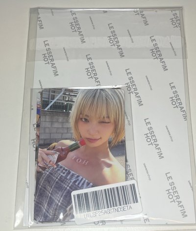 LS HOT wvs 特典卡 PB預售特典 小卡明信片 未拆