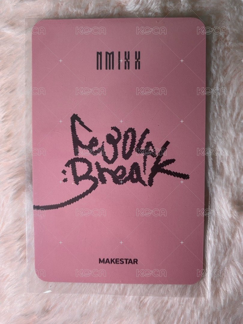 BREAK ms 幸運卡 LD 拇指愛心莉 背面